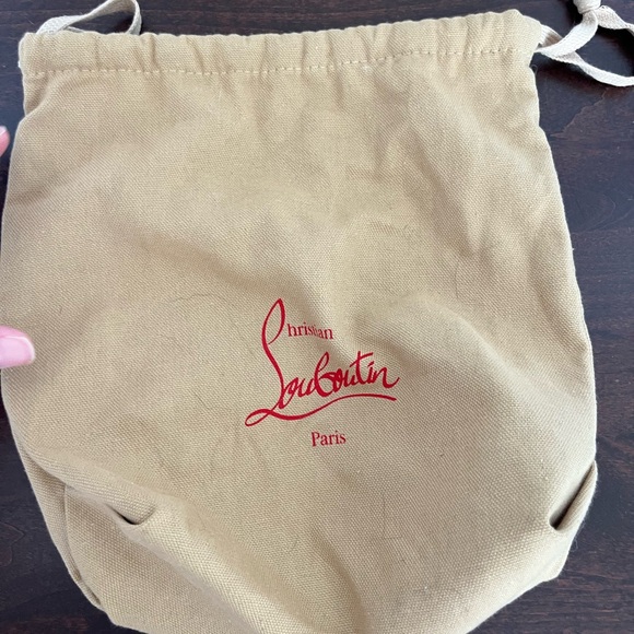 Christian Louboutin Cream and Brown Crossbody Bag - Picture 8 of 8